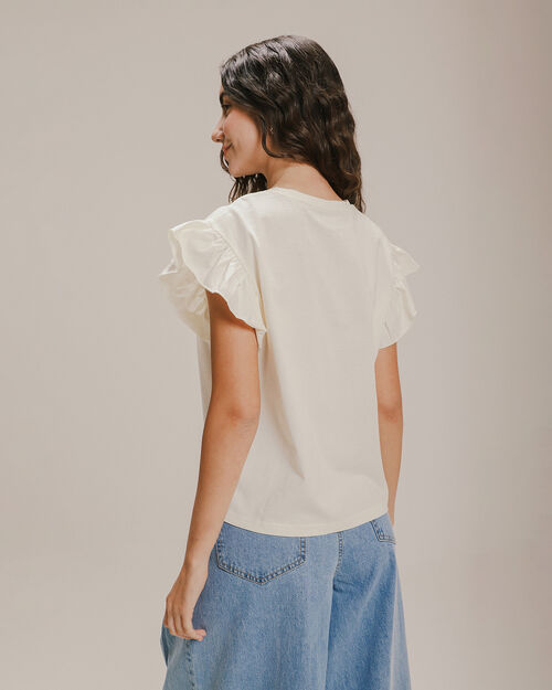 Blusa Manga Volantes
